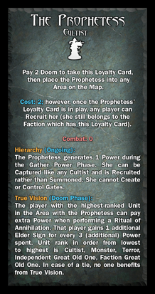 Prophetess Loyalty Card