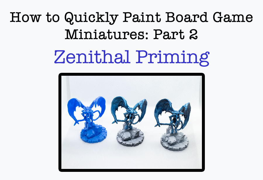 How to Quickly Paint Board Game Miniatures