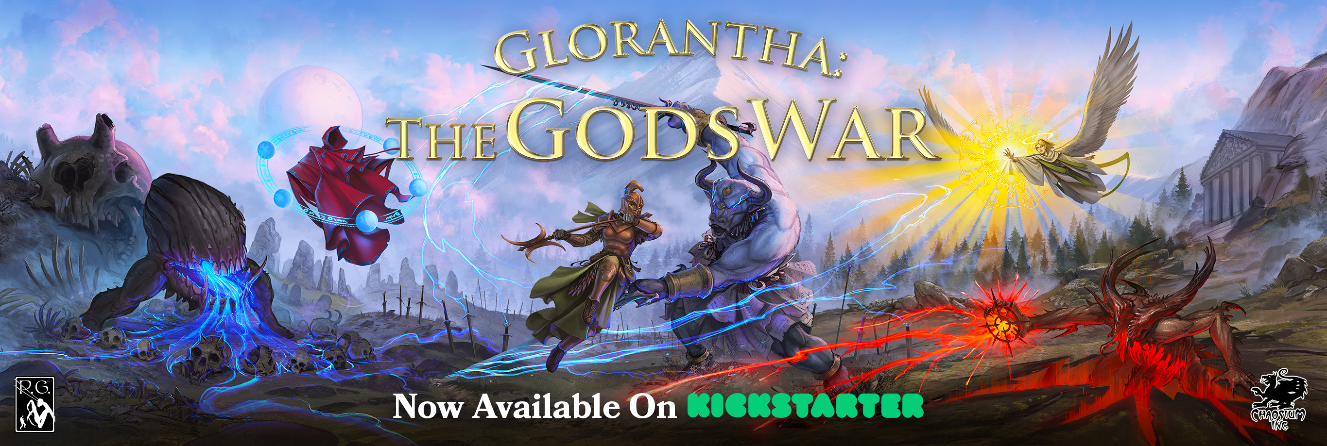 Glorantha The Gods War Everything Pledge Kickstarter Board Game