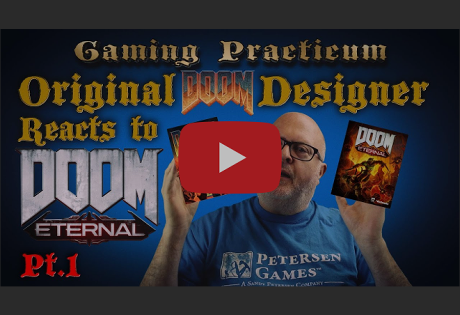 Gaming Practicum: Original Doom Designer Reacts to Doom Eternal