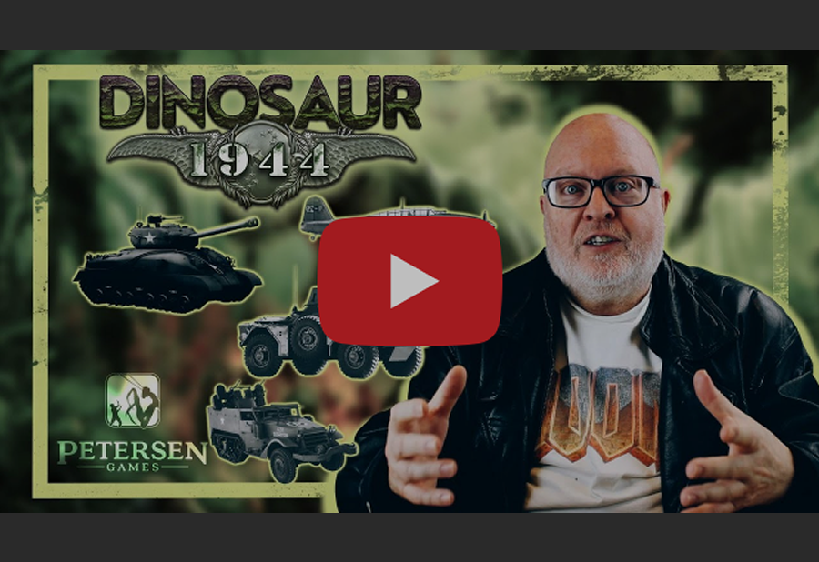 Preview Dinosaur 1944 on Kickstarter