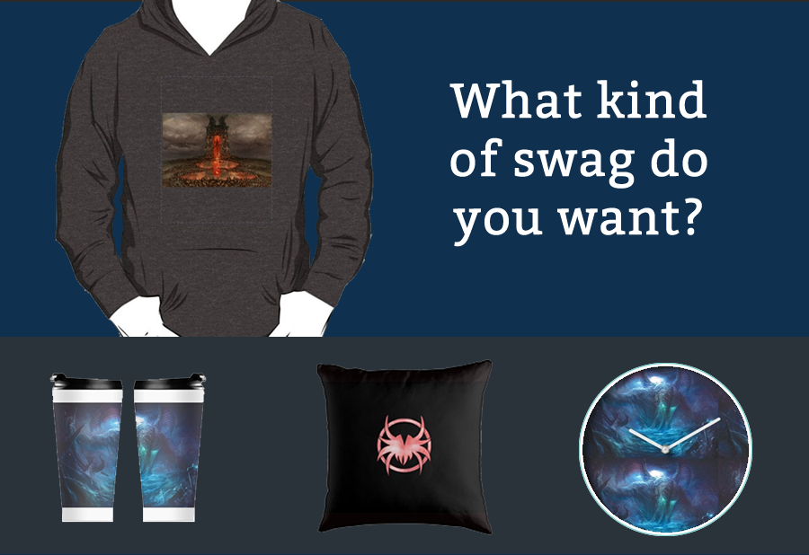 Help us Pick our Next Online Store Swag Items!