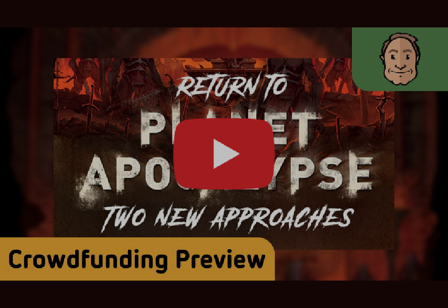 German Crowdfunding Preview: Return to Planet Apocalypse