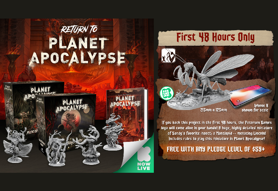 Return to Planet Apocalypse Kickstarter is Live!