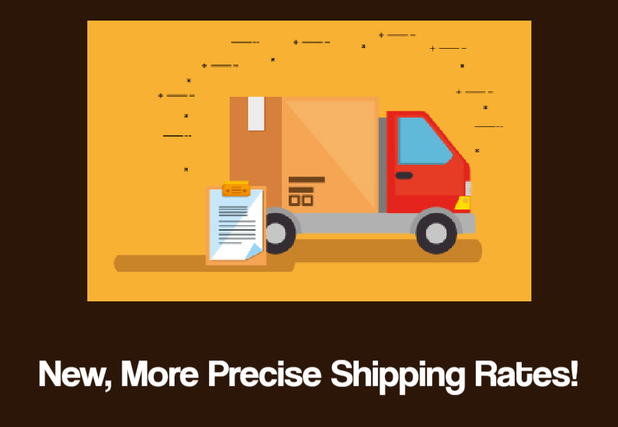 New (And More Precise) Shipping Rates