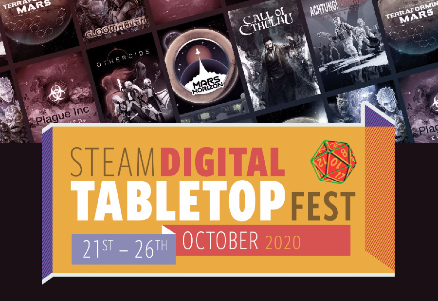 Steam Digital Tabletop Fest Coming Up