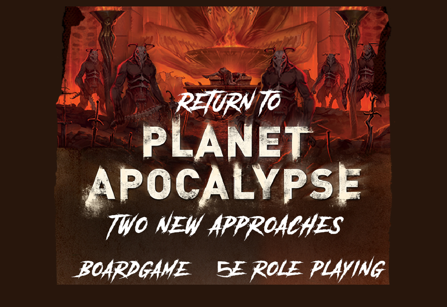 The Return to Planet Apocalypse: Become a Late Backer!