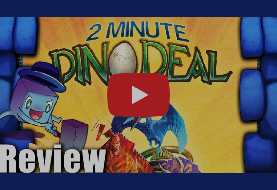 2 Minute Dino Deal Overview by the Dice Tower