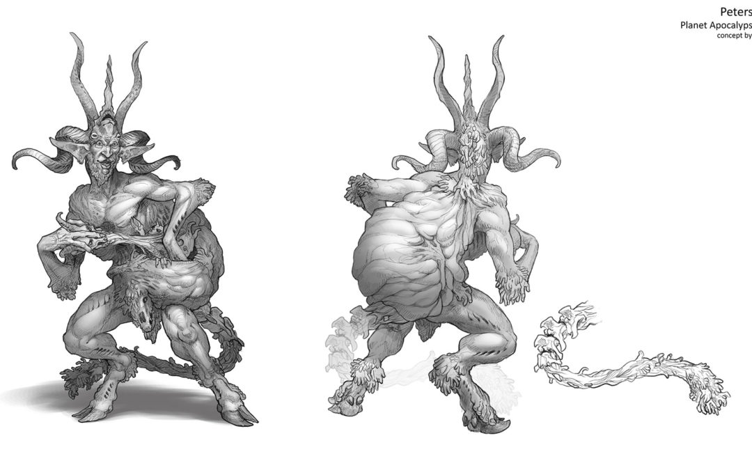Final Concept Art for Lord Krampus
