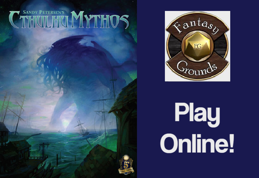 Sandy Petersen’s Cthulhu Mythos Coming on Fantasy Grounds!