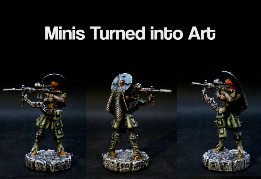 Minis Turned Into Art