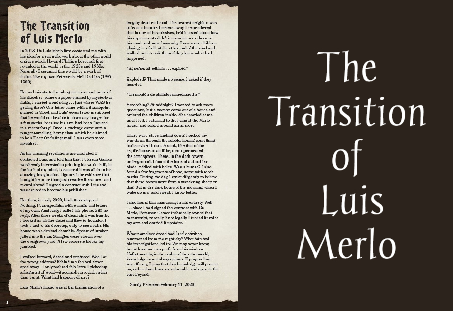The Transition of Luis Merlo