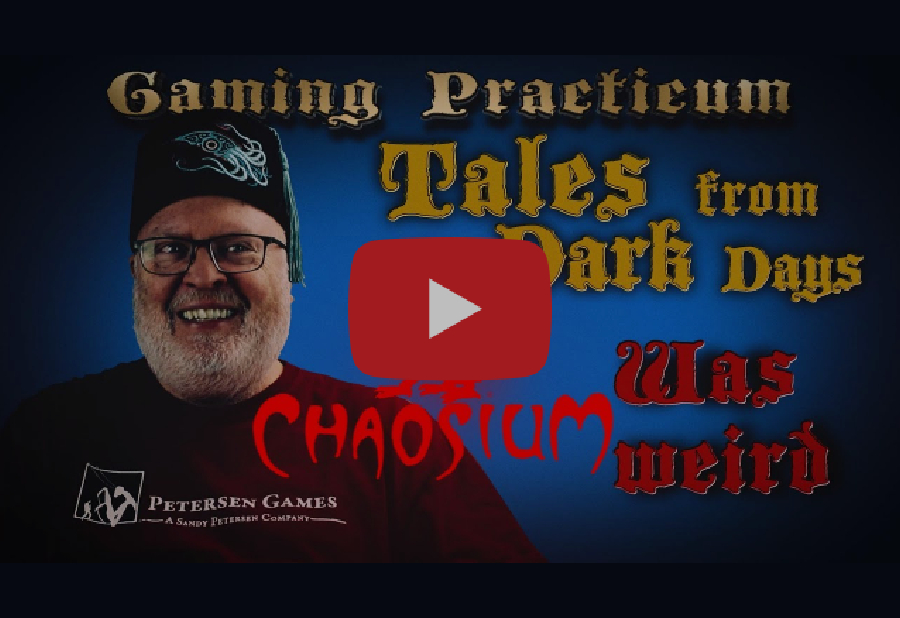 Tales from the Dark Days … Chaosium was Weird