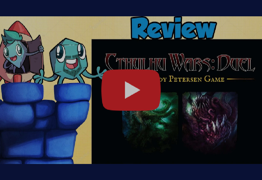 Cthulhu Wars Duel Review by Mike & Roy at the Dicetower
