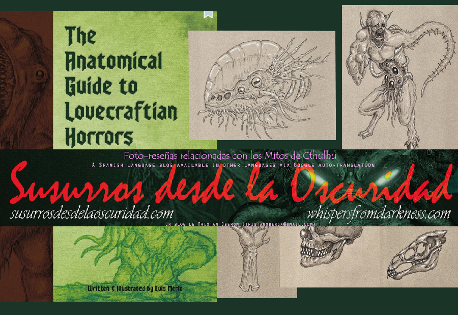 Whispers From Darkness Reviews The Anatomical Guide to Lovecraftian Horror