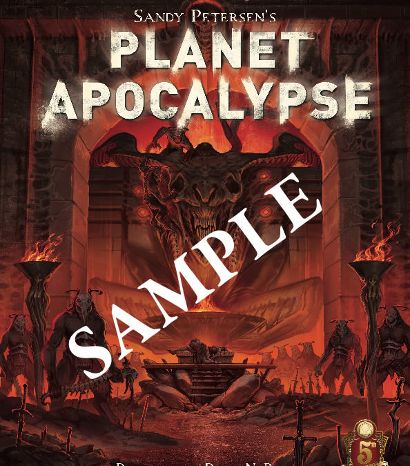 Planet Apocalypse for 5e SAMPLE