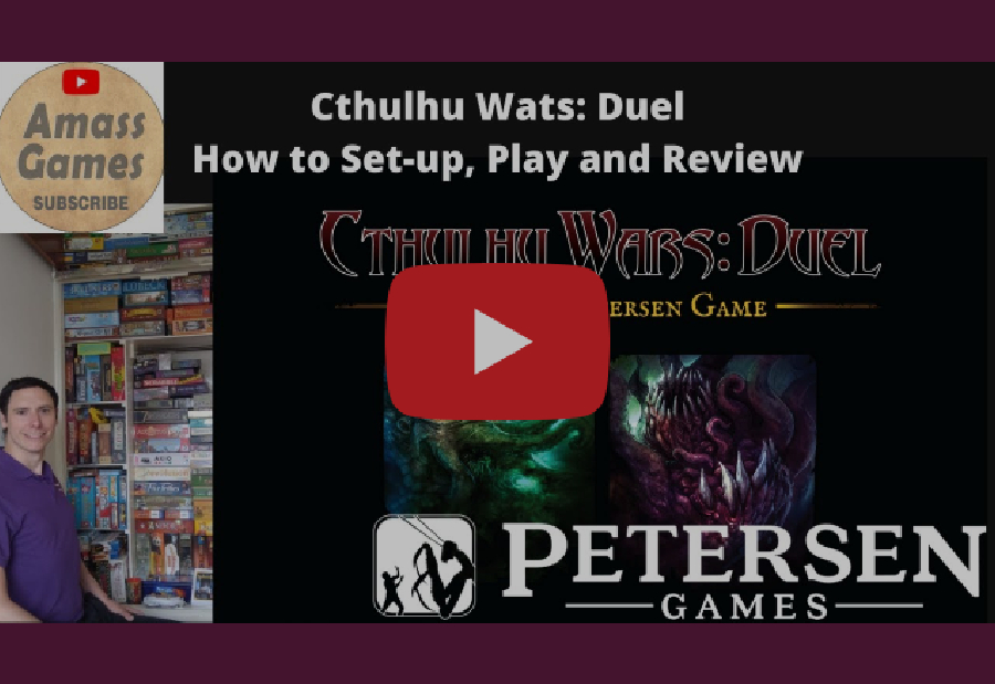 Amass Games Review: Cthulhu Wars Duel