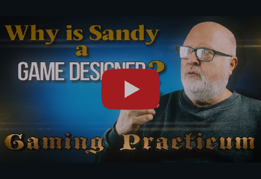 Gaming Practicum: Why is Sandy a Game Designer?