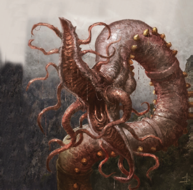 New Monster from SPCM Pathfinder 2e: Worm of Ghroth