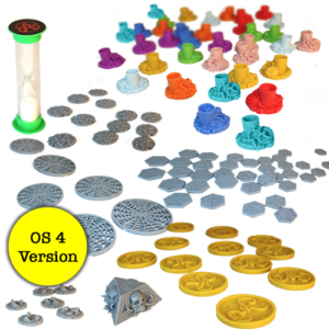 Shining Trapezohedron Plastic Marker Pack (OS4)